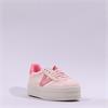 Victoria Barcelona Platform Lace Trainer - Light Pink